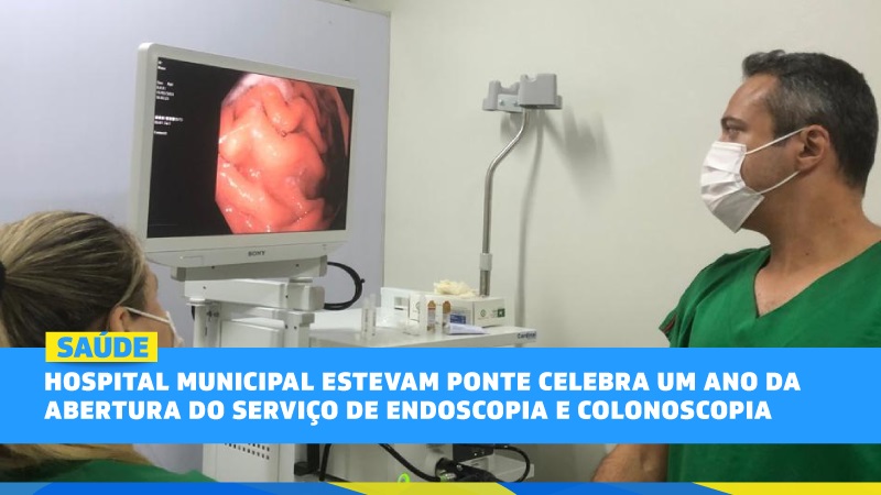 Hospital Municipal Estevam Ponte celebra um ano da abertura do serviço de End...